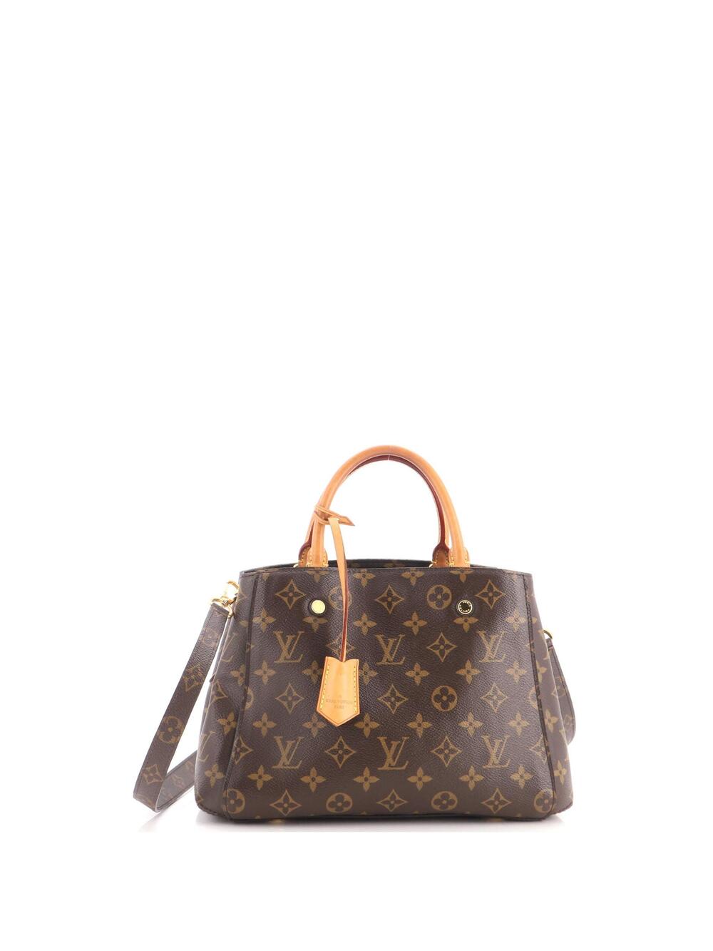 Louis Vuitton Montaigne Handbag Canvas #370665L24B